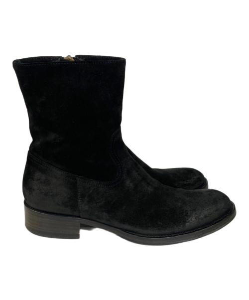 BUTTERO（ブッテロ）BUTTERO (ブッテロ) サイドジップブーツ ブラック サイズ:40の古着・服飾アイテム