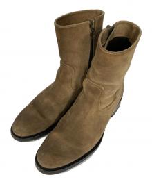 BUTTERO（ブッテロ）の古着「サイドジップブーツ」｜ブラウン