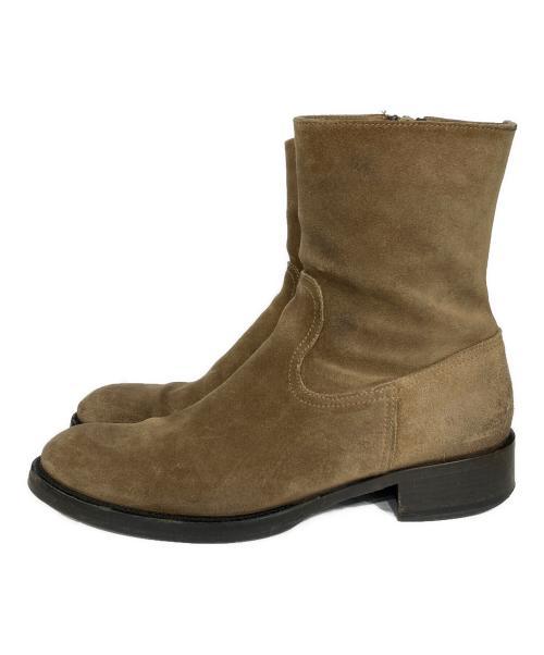 BUTTERO（ブッテロ）BUTTERO (ブッテロ) サイドジップブーツ ブラウン サイズ:40の古着・服飾アイテム