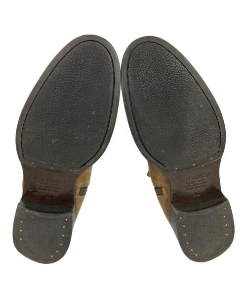 BUTTERO（ブッテロ）BUTTERO (ブッテロ) サイドジップブーツ ブラウン サイズ:40の古着・服飾アイテム