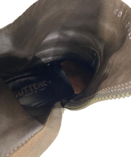 BUTTERO（ブッテロ）BUTTERO (ブッテロ) サイドジップブーツ ブラウン サイズ:40の古着・服飾アイテム