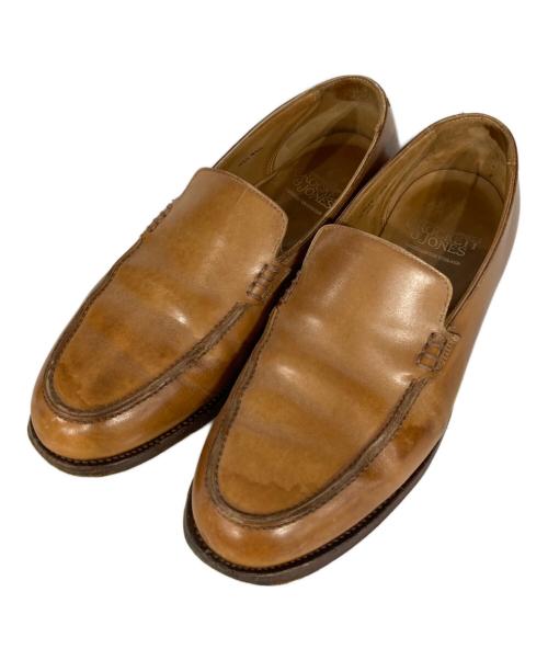 Crockett & Jones（クロケット＆ジョーンズ）Crockett & Jones (クロケット＆ジョーンズ) スリッポンシューズ ブラウン サイズ:7Eの古着・服飾アイテム