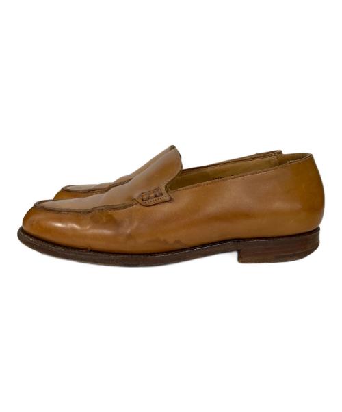Crockett & Jones（クロケット＆ジョーンズ）Crockett & Jones (クロケット＆ジョーンズ) スリッポンシューズ ブラウン サイズ:7Eの古着・服飾アイテム