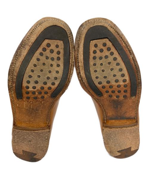 Crockett & Jones（クロケット＆ジョーンズ）Crockett & Jones (クロケット＆ジョーンズ) スリッポンシューズ ブラウン サイズ:7Eの古着・服飾アイテム