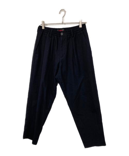 CABAN（キャバン）CABAN (キャバン) ウールタックスラックス ネイビー サイズ:Mの古着・服飾アイテム