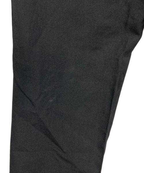 COMME des GARCONS（コムデギャルソン）COMME des GARCONS (コムデギャルソン) ポリ縮絨ストレートパンツ ブラック サイズ:Mの古着・服飾アイテム