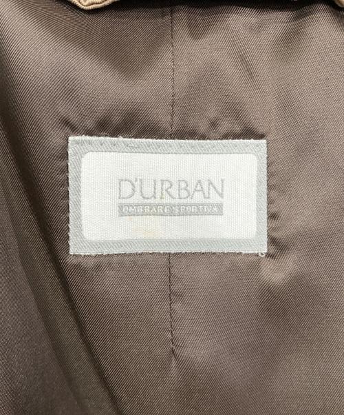 D'URBAN（ダーバン）D'URBAN (ダーバン) ライナー付ステンカラーコート ブラウン サイズ:Ｍの古着・服飾アイテム