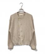 PUBLIC TOKYOパブリックトウキョウ）の古着「コットンカーディガン」｜ベージュ