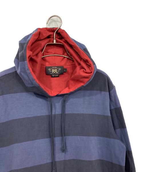 RRL（ダブルアールエル）RRL (ダブルアールエル) プルオーバーパーカー ブルー サイズ:Mの古着・服飾アイテム