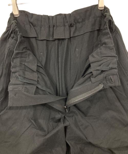 Yohji Yamamoto pour homme（ヨウジヤマモト プールオム）Yohji Yamamoto pour homme (ヨウジヤマモト プールオム) TUFCOT C/L JERSEY HALF PANTS ブラック サイズ:3の古着・服飾アイテム