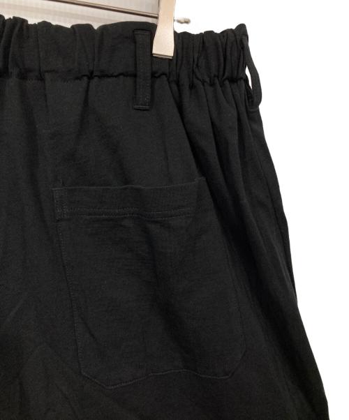 Yohji Yamamoto pour homme（ヨウジヤマモト プールオム）Yohji Yamamoto pour homme (ヨウジヤマモト プールオム) TUFCOT C/L JERSEY HALF PANTS ブラック サイズ:3の古着・服飾アイテム
