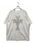 Y's for men（ワイズフォーメン）の古着「COTTON SINGLE PRINT ROUND NECK SHORT SLEEVE T」｜ホワイト