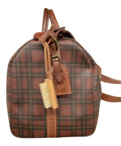 POLO RALPH LAUREN（ポロ・ラルフローレン）POLO RALPH LAUREN (ポロ・ラルフローレン) ボストンバッグ ブラウンの古着・服飾アイテム