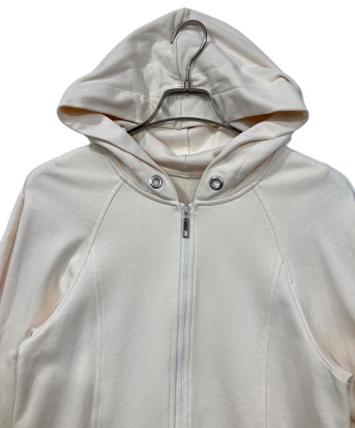 Leilian（レリアン）Leilian (レリアン) ジップパーカー ベージュ サイズ:SIZE 11の古着・服飾アイテム