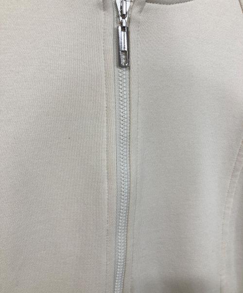 Leilian（レリアン）Leilian (レリアン) ジップパーカー ベージュ サイズ:SIZE 11の古着・服飾アイテム