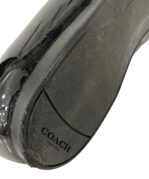 COACH（コーチ）COACH (コーチ) ターンロックパンプス ブラック サイズ:UK6.5の古着・服飾アイテム