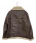 Ungrid (アングリッド) フェイクムートンボアブルゾン ブラウン サイズ:SIZE S：6000円
