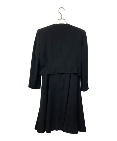 SOIR BENIR（ソワール ベニール）SOIR BENIR (ソワール ベニール) ジャケワンピセットアップ ブラック サイズ:表記消えの古着・服飾アイテム