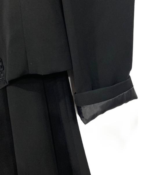 SOIR BENIR（ソワール ベニール）SOIR BENIR (ソワール ベニール) ジャケワンピセットアップ ブラック サイズ:表記消えの古着・服飾アイテム