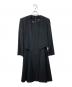 SOIR BENIR（ソワール ベニール）の古着「ジャケワンピセットアップ」｜ブラック