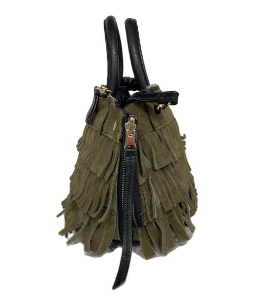 STORY.（ストーリー）story. (ストーリー) リバーシブル2WAYショルダーバッグ カーキの古着・服飾アイテム