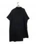 Yohji Yamamoto pour homme (ヨウジヤマモト プールオム) 半袖レイヤードアシメシャツコート ブラック サイズ:2：26000円