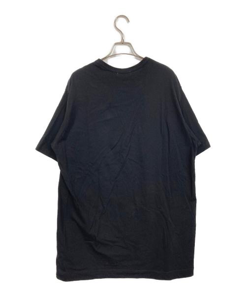 Yohji Yamamoto pour homme（ヨウジヤマモト プールオム）Yohji Yamamoto pour homme (ヨウジヤマモト プールオム) 30/-COMBED SINGLE JERSEY BASIC SHORT SLV PT C ブラック サイズ:3の古着・服飾アイテム