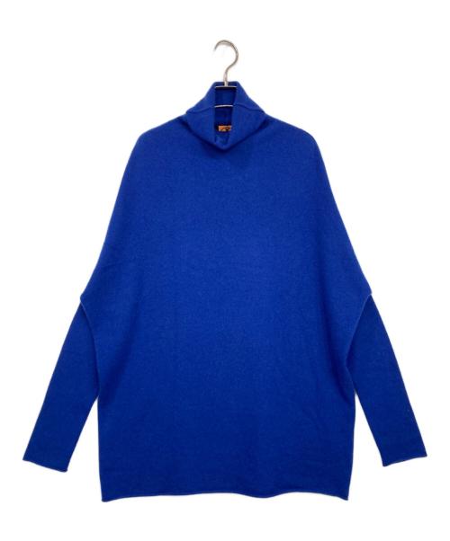 TORY BURCH（トリーバーチ）TORY BURCH (トリーバーチ) カシミヤニット ブルー サイズ:Lの古着・服飾アイテム