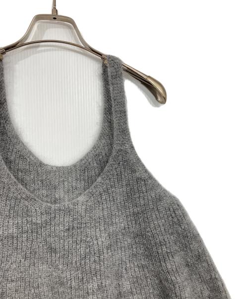 IENA（イエナ）IENA (イエナ) モヘヤミックスフレアタンク グレー サイズ:表記無しの古着・服飾アイテム