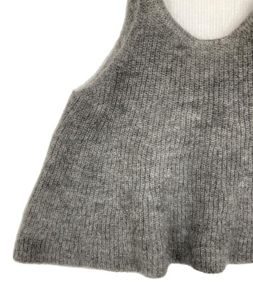 IENA（イエナ）IENA (イエナ) モヘヤミックスフレアタンク グレー サイズ:表記無しの古着・服飾アイテム