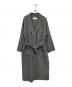SOEJU（ソージュ）の古着「ウールリバーローブコート」｜グレー