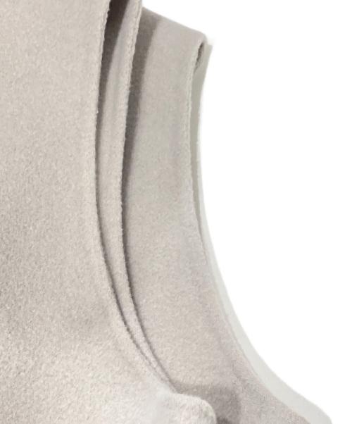 SOEJU（ソージュ）SOEJU (ソージュ) ウールリバーロングジレ ベージュ サイズ:表記なしの古着・服飾アイテム