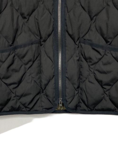 TAION（タイオン）TAION (タイオン) MILITARY W-ZIP V NECK DOWN JKT ブラック サイズ:Lの古着・服飾アイテム