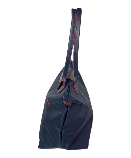 LONGCHAMP（ロンシャン）LONGCHAMP (ロンシャン) LE PLIAGE CLUB SHOULDER BAG ネイビーの古着・服飾アイテム