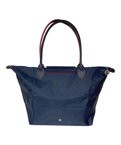 LONGCHAMP（ロンシャン）LONGCHAMP (ロンシャン) LE PLIAGE CLUB SHOULDER BAG ネイビーの古着・服飾アイテム