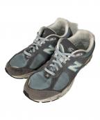 NEW BALANCEニューバランス）の古着「ローカットスニーカー」｜ブルー×グレー