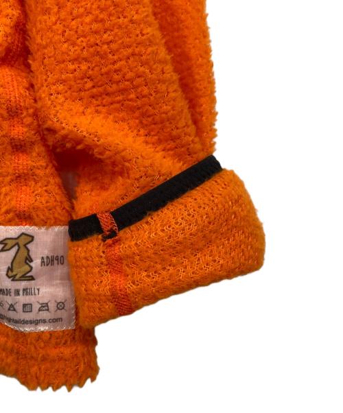 HIGH TAIL DESIGNS（ハイテイルデザイン）HIGH TAIL DESIGNS (ハイテイルデザイン) Alpha Direct 90 Hoodie オレンジ サイズ:表記無しの古着・服飾アイテム