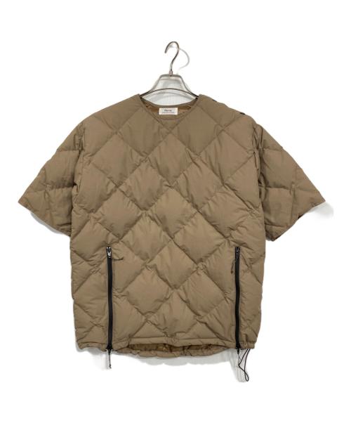 riprap（リップラップ）riprap (リップラップ) DOWN TEE ブラウン サイズ:表記無しの古着・服飾アイテム