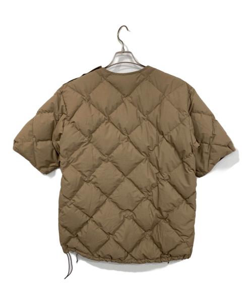 riprap（リップラップ）riprap (リップラップ) DOWN TEE ブラウン サイズ:表記無しの古着・服飾アイテム