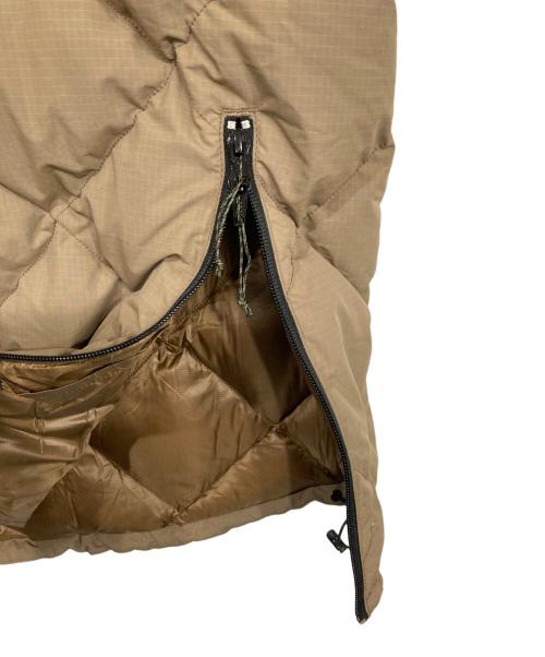 riprap（リップラップ）riprap (リップラップ) DOWN TEE ブラウン サイズ:表記無しの古着・服飾アイテム