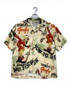 Porter Classic×DISNEYポータークラシック×ディズニー）の古着「ALOHA SHIRT」｜ベージュ