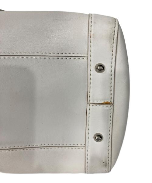 COLE HAAN（コールハーン）COLE HAAN (コールハーン) ハンドバッグ ホワイトの古着・服飾アイテム