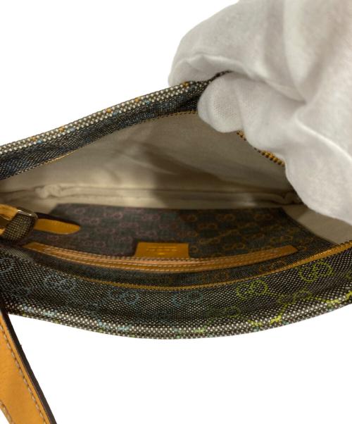 GUCCI（グッチ）GUCCI (グッチ) GGスプリームショルダーバッグ グレーの古着・服飾アイテム