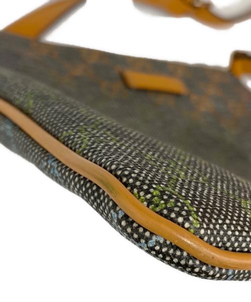 GUCCI（グッチ）GUCCI (グッチ) GGスプリームショルダーバッグ グレーの古着・服飾アイテム