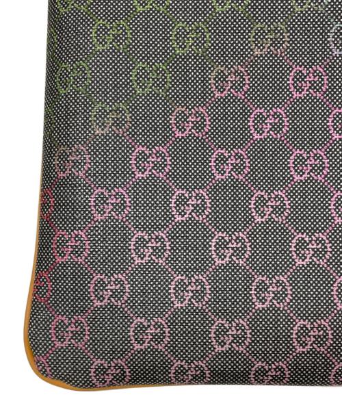 GUCCI（グッチ）GUCCI (グッチ) GGスプリームショルダーバッグ グレーの古着・服飾アイテム