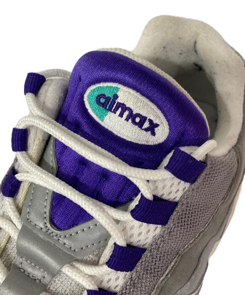 NIKE（ナイキ）NIKE (ナイキ) AIR MAX 95 OG ホワイト×パープル サイズ:US10の古着・服飾アイテム