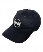 F.C.R.B.エフシーレアルブリストル）の古着「WASHED COTTON CAP/ウォッシュドコットンキャップ」｜ブラック