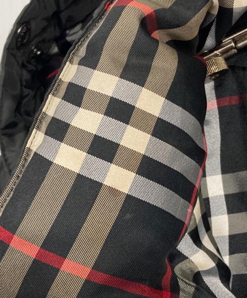 BURBERRY BLACK LABEL（バーバリーブラックレーベル）BURBERRY BLACK LABEL (バーバリーブラックレーベル) ダウンコート ブラック サイズ:Mの古着・服飾アイテム
