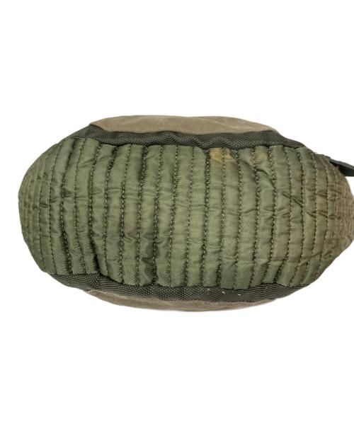 DIESEL（ディーゼル）DIESEL (ディーゼル) ミリタリーハンドバッグ ベージュ×カーキの古着・服飾アイテム