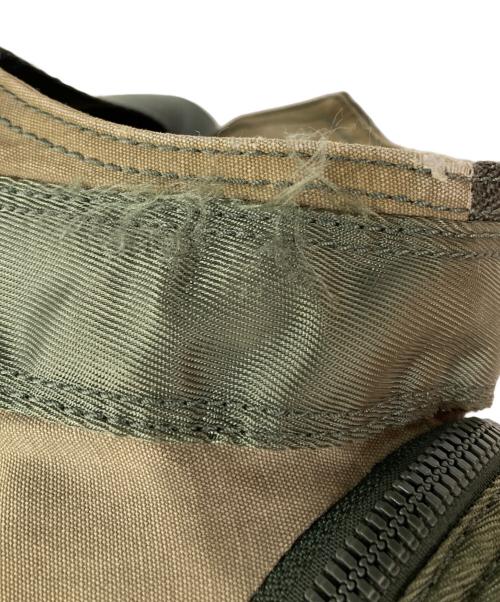 DIESEL（ディーゼル）DIESEL (ディーゼル) ミリタリーハンドバッグ ベージュ×カーキの古着・服飾アイテム